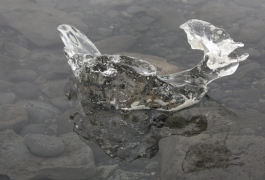 Glasklares Gletschereis, Foto (c) ReiseLeise