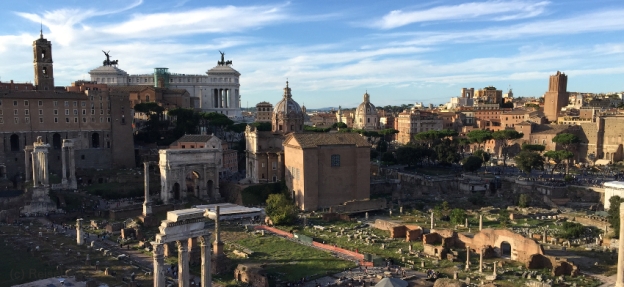 Rom, vom Forum Romanum aus gesehen, (c) Reise Leise