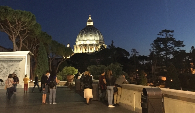 Nachts in den Vatikanischen Museen (c) Reise Leise